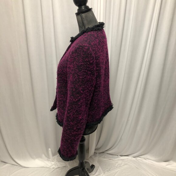 Bridgetown Collection Jacket Womens Size 12 Button Up Wool Blend Blazer Office - Picture 4 of 7